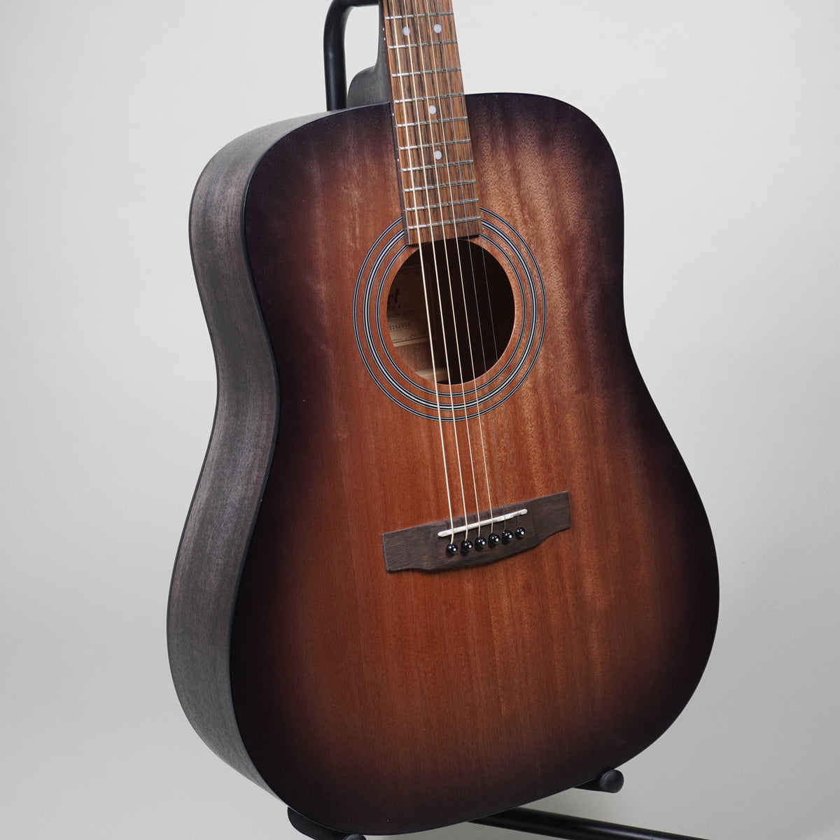 Cort Earth 60M Acoustic Guitar - Black Burst – Infinite Music