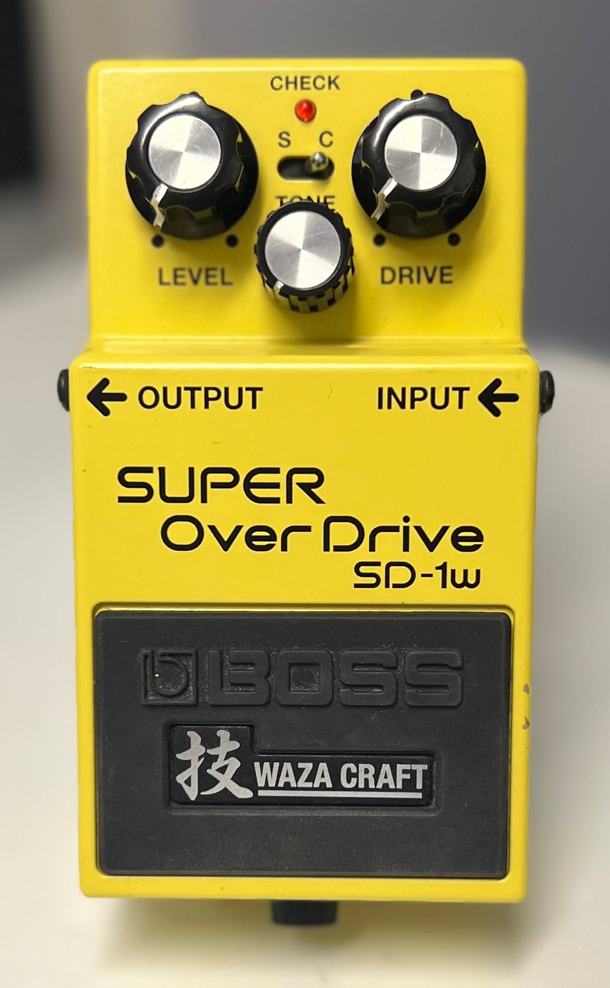 EX DEMO Boss SD-1W Super Overdrive Waza Craft (NO BOX) – Infinite