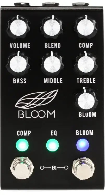 Jackson Audio | BLOOM V2 MIDI | BLACK | Compressor, EQ, Boost & Bloom ...